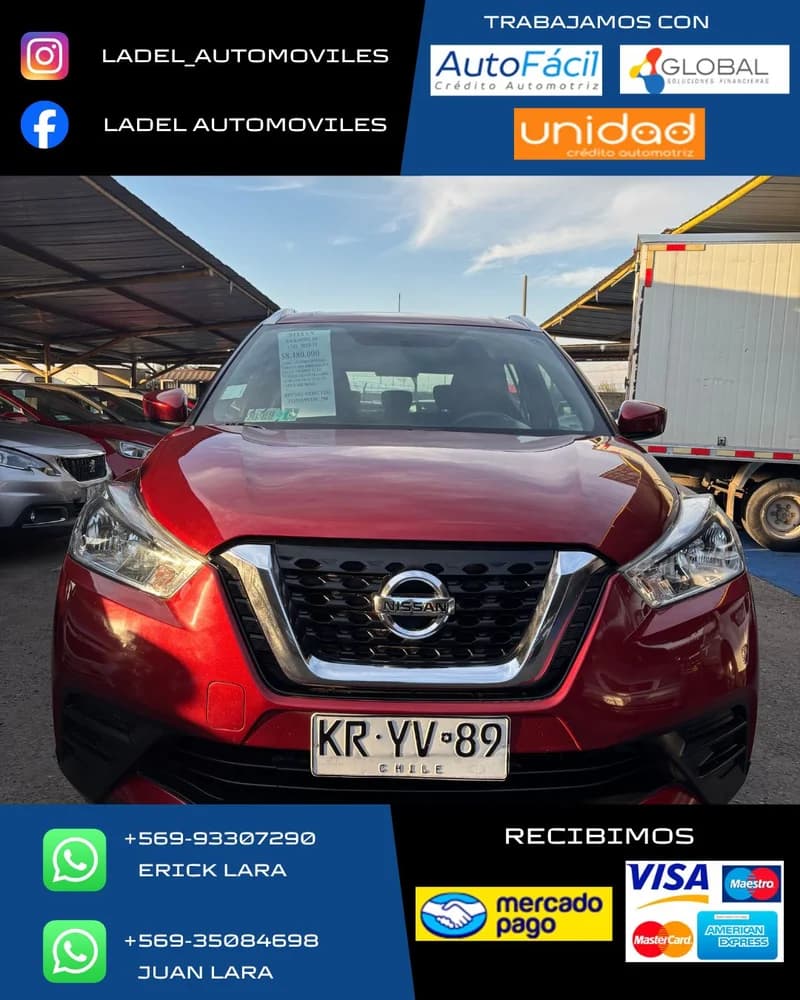 Nissan Kicks 1.6 SENSE 4X2 MT 5P.
