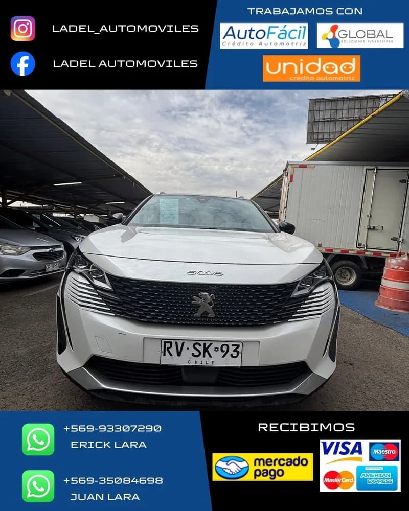 Peugeot 5008 1.6 GT PURETECH 4X2 180 EAT8 5P.