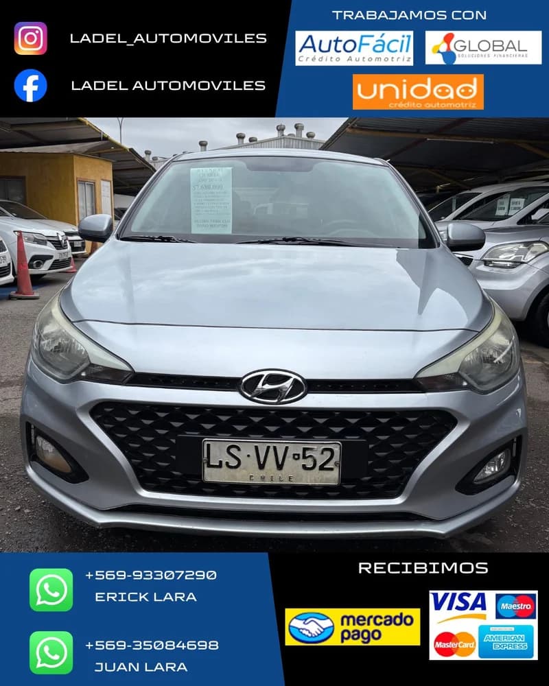 Hyundai I20 1.4 PLUS 4X2 HB MT 5P.