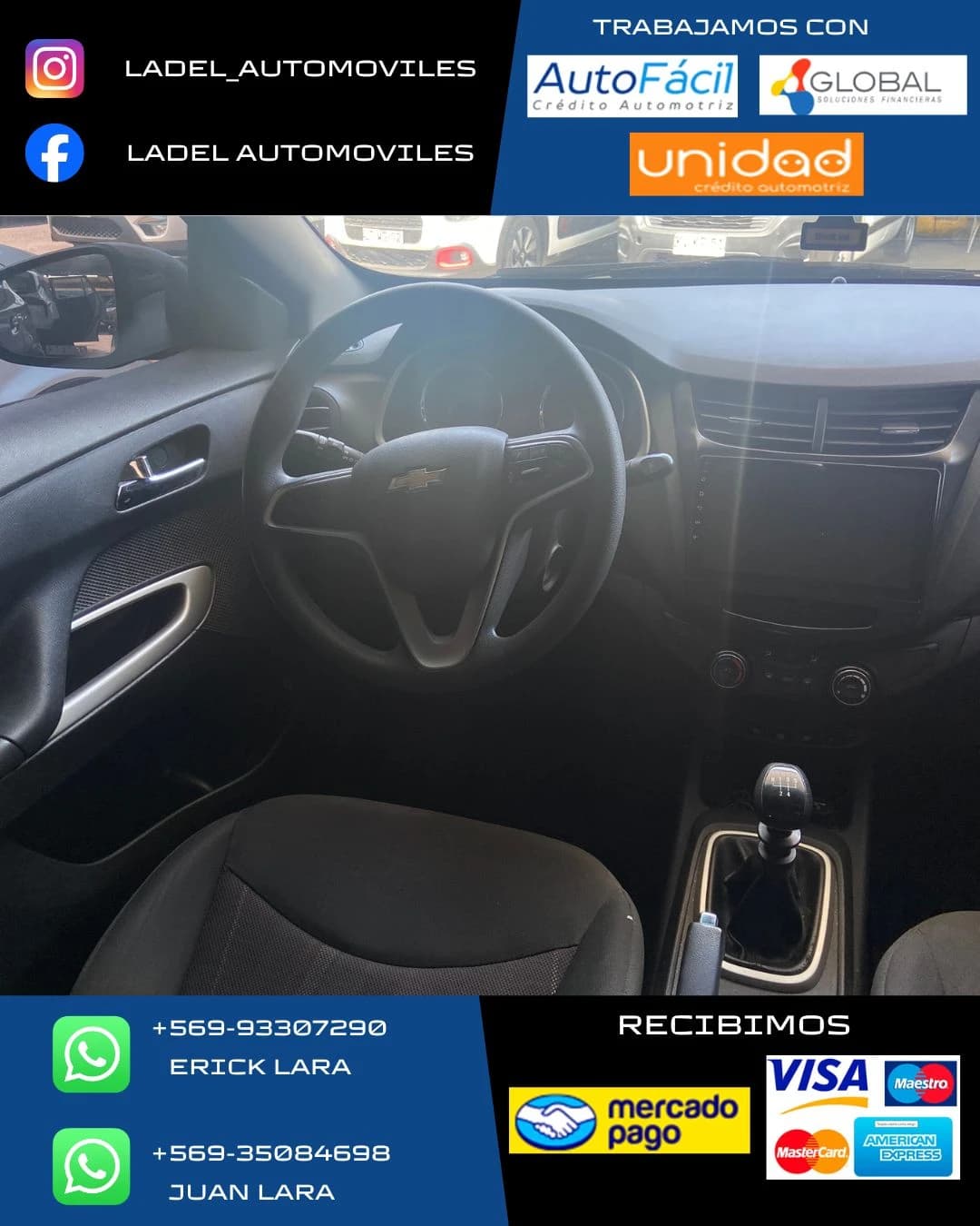 Chevrolet Sail plomo 