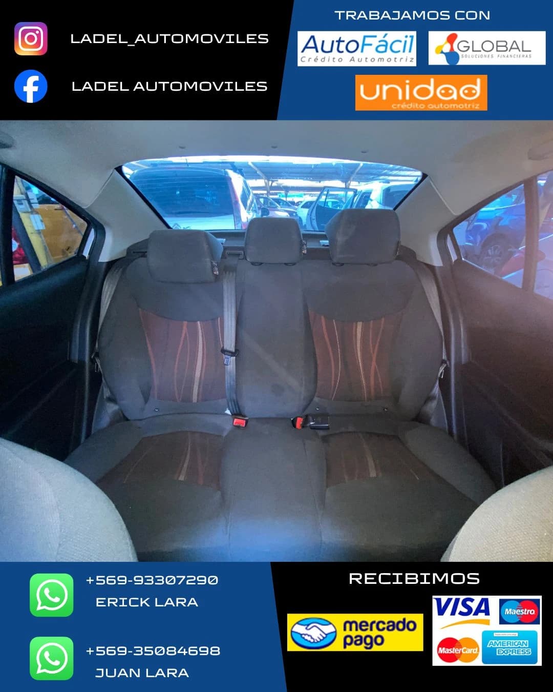 Chevrolet Sail plomo 