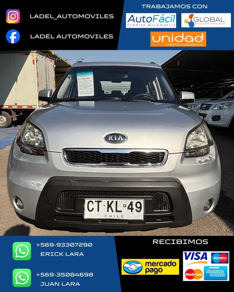 Kia Soul 1.6 4X2 DH AC DAB AT 5P.